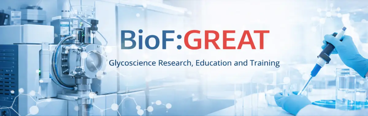 BioF:GREAT — Glycoscience Research, Education and Training